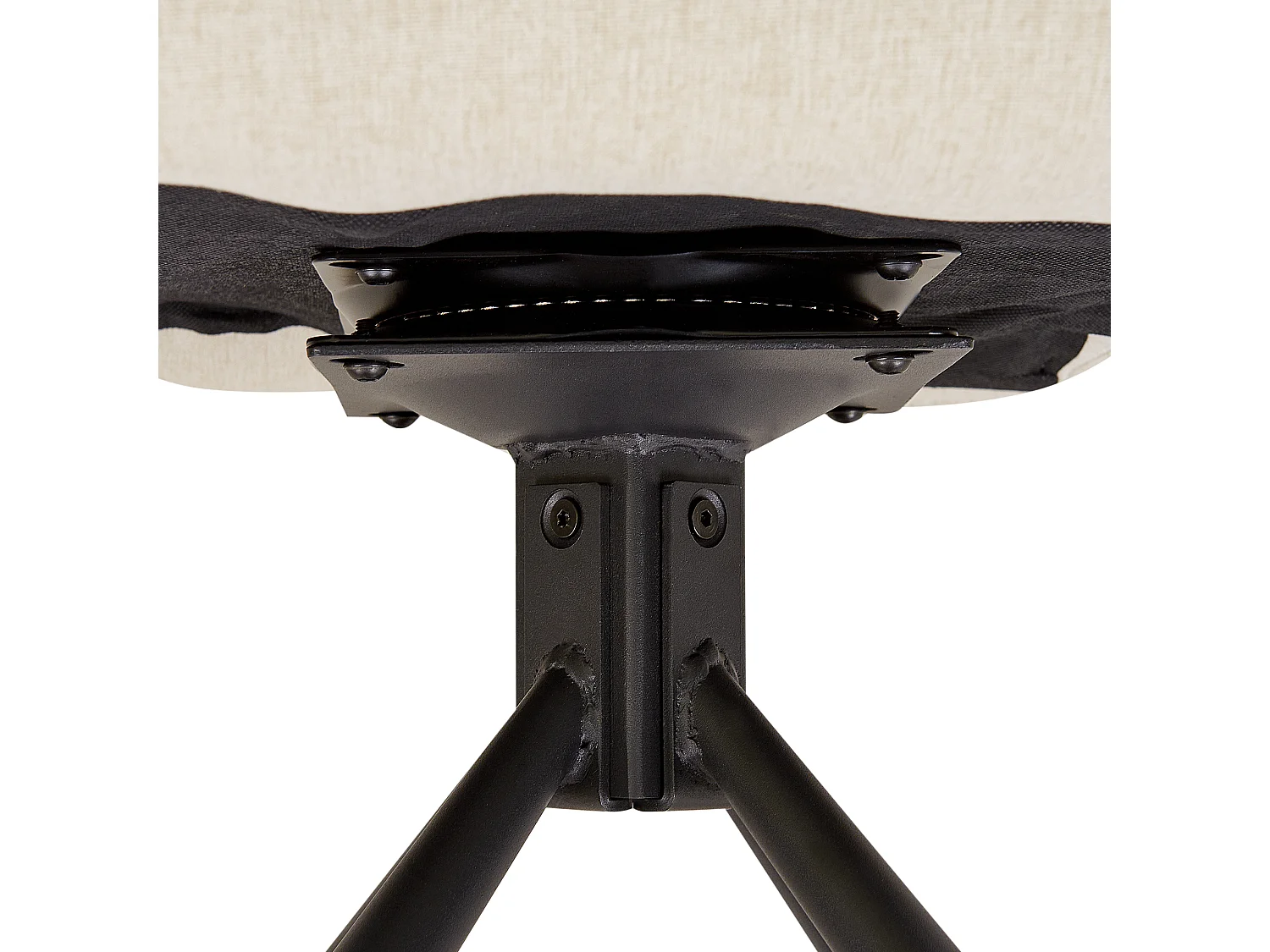 Conjunto de 2 cadeiras de jantar SARDOAL Creme