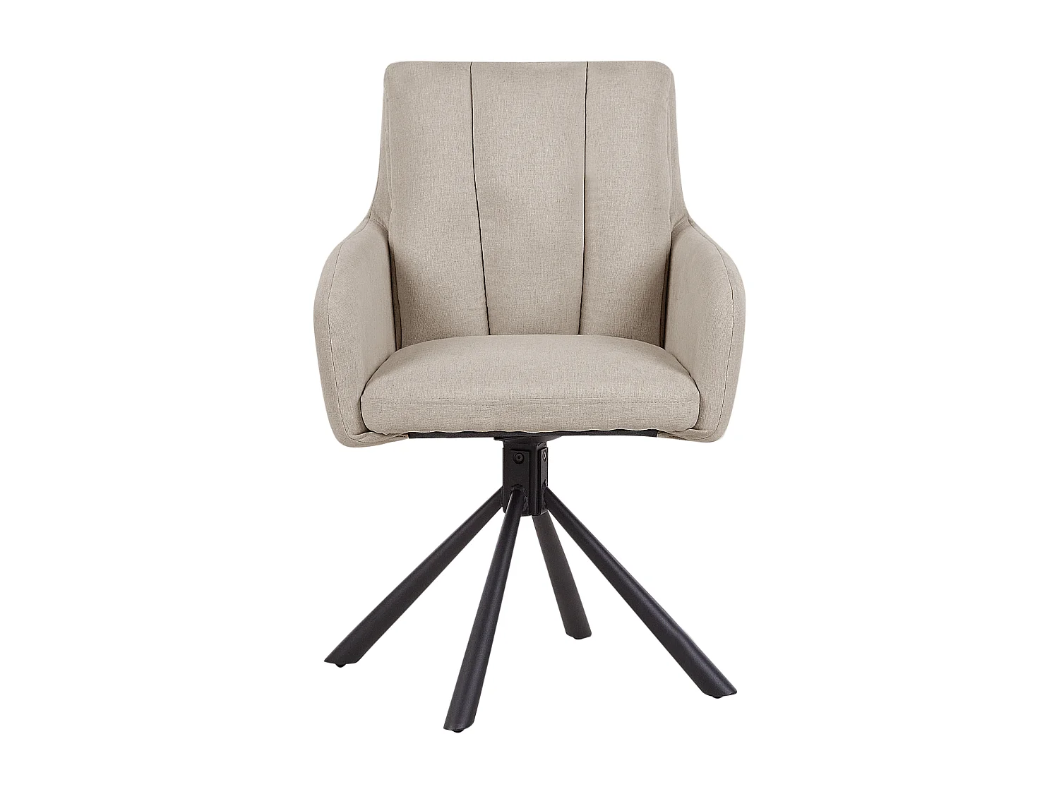 Lot de 2 chaises de salle à manger SARDOAL Taupe