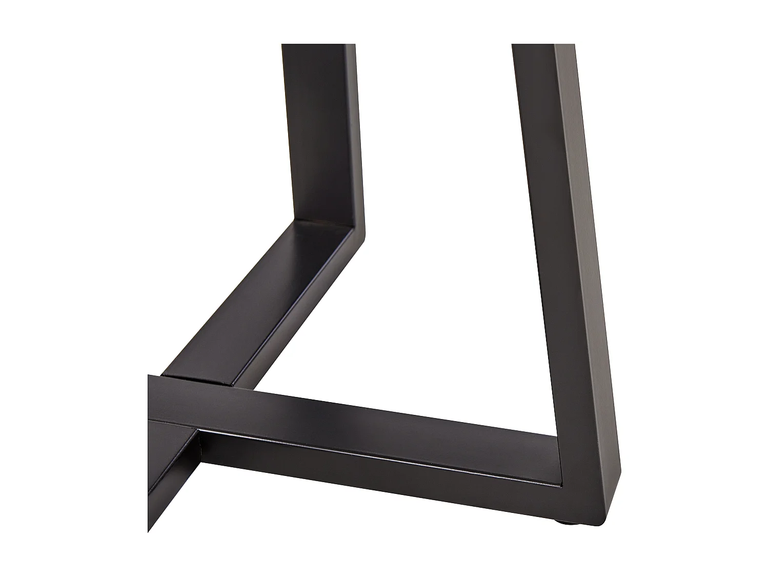 Stolik pomocniczy IVINS Ceramika Czarny