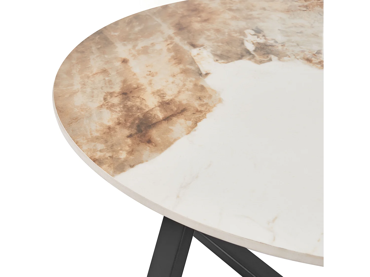 Table basse IVINS Céramique Marbre blanc