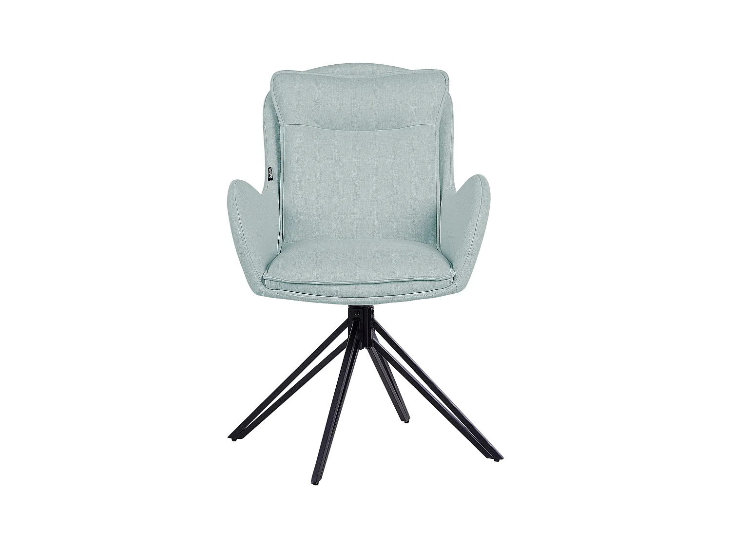 Zestaw 2 krzeseł do jadalni Obrotowy AVELAR Miętowy