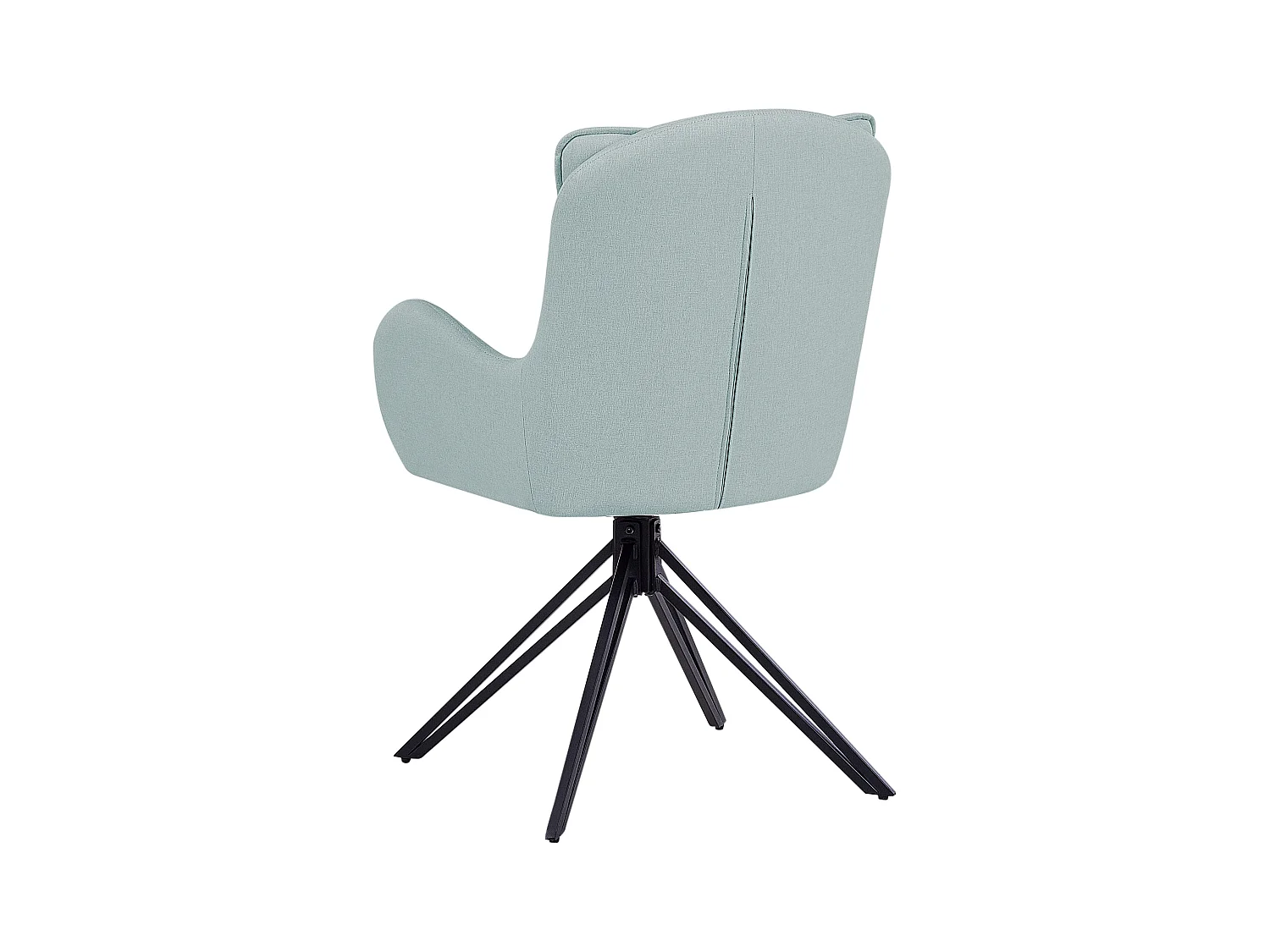 Zestaw 2 krzeseł do jadalni Obrotowy AVELAR Miętowy