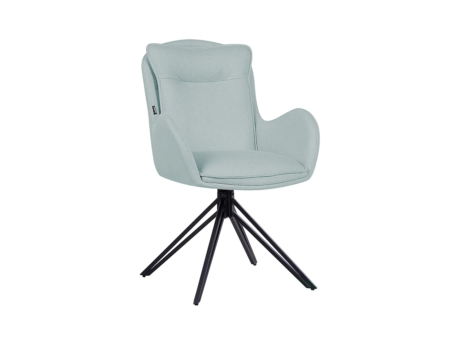 Zestaw 2 krzeseł do jadalni Obrotowy AVELAR Miętowy