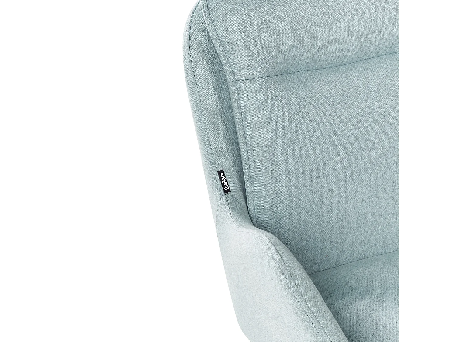 Esszimmerstuhl 2er Set drehbar AVELAR Mintgrün