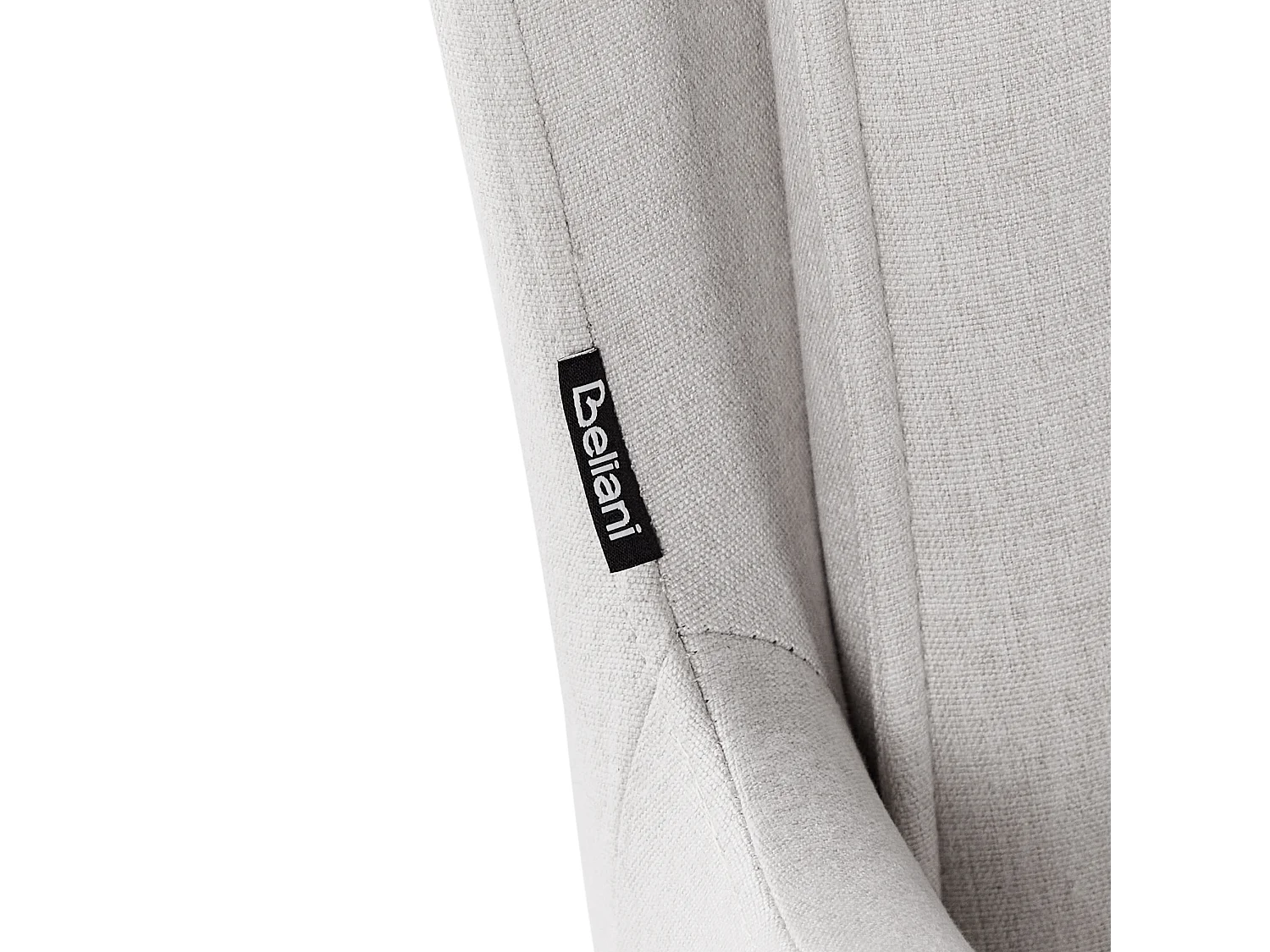 Conjunto de 2 cadeiras de jantar AVELAR Creme claro