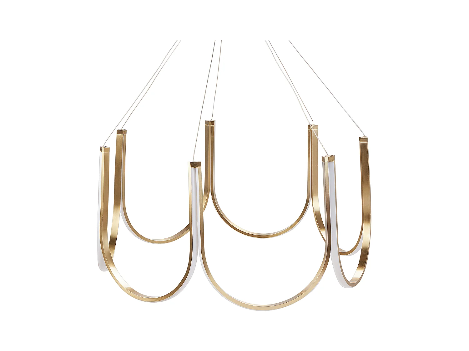 LED kroonluchter PERQUENO Metaal Goud