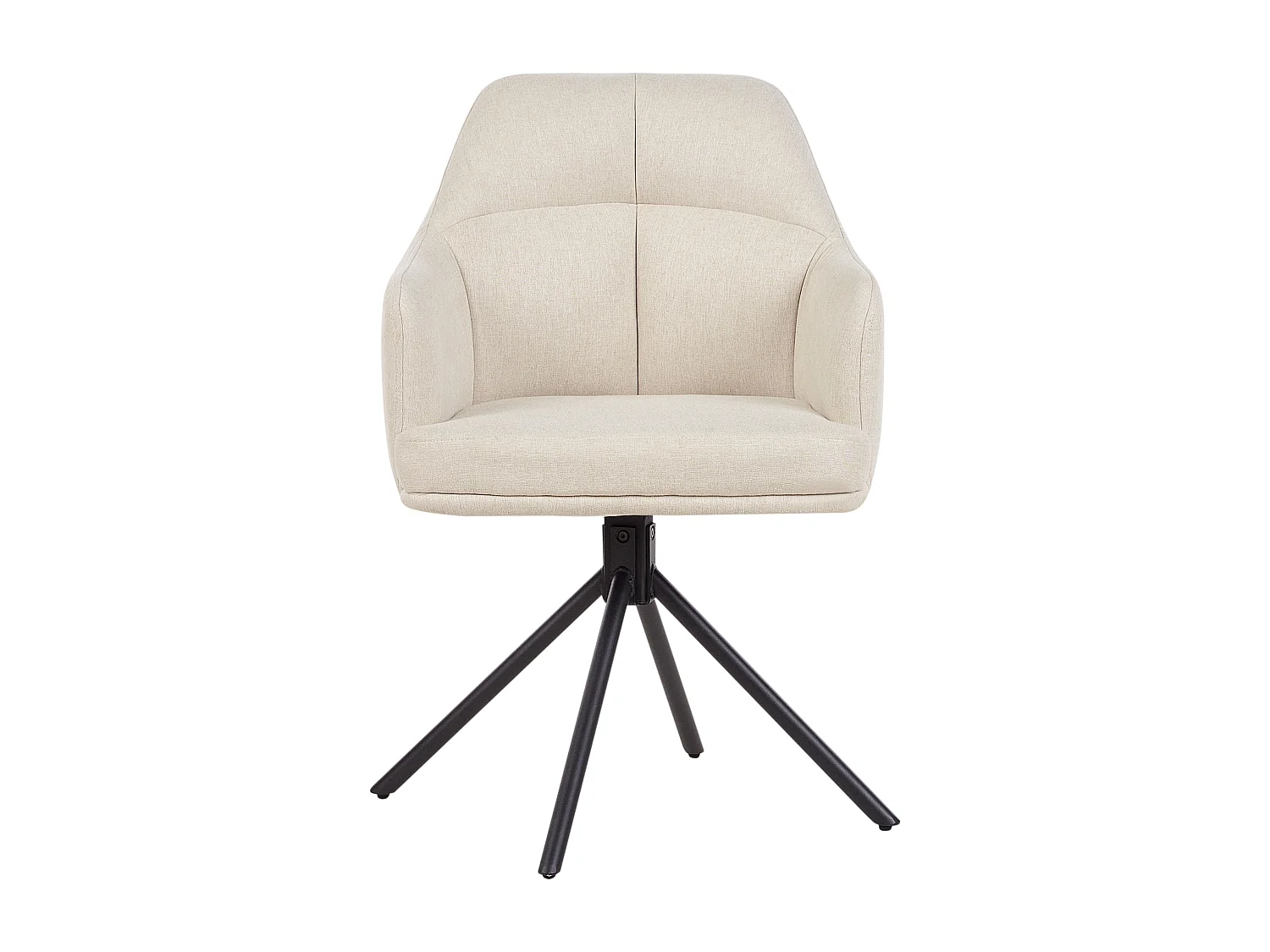 Lot de 2 chaises de salle à manger MIRA Beige