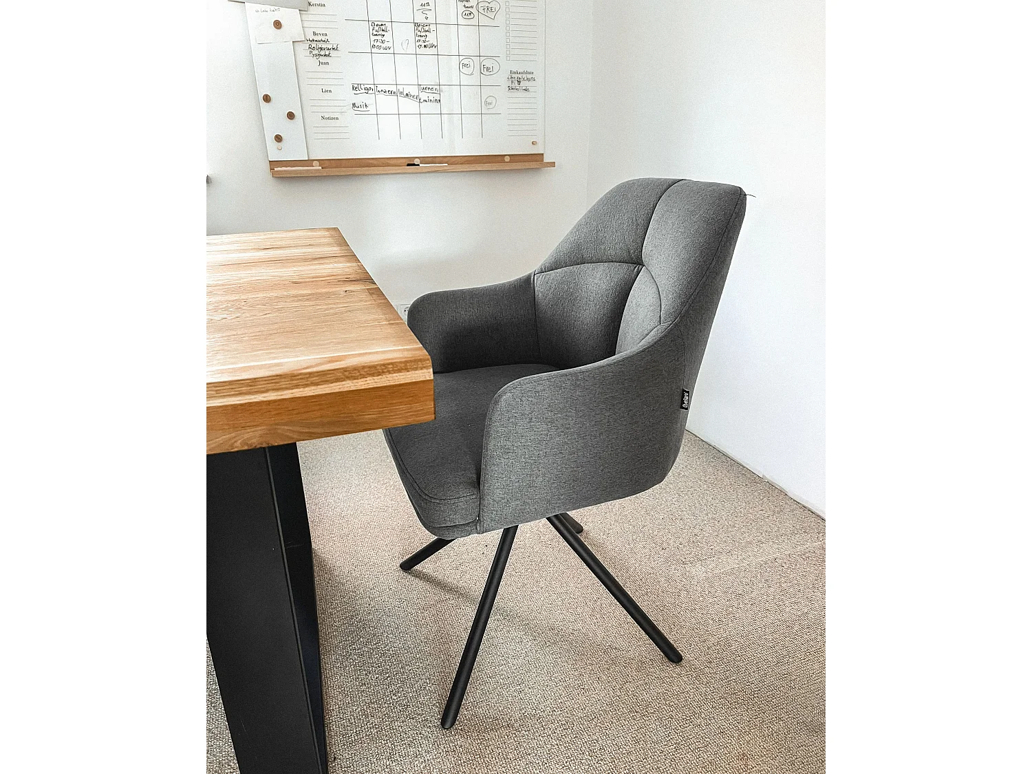 Lot de 2 chaises de salle à manger MIRA Vert