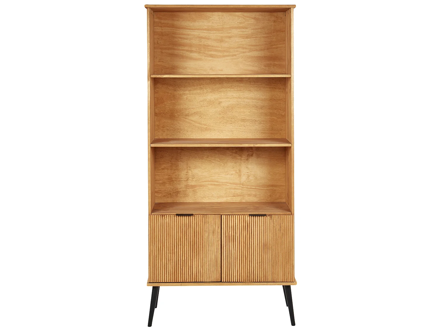 Bookcase TIMMINS Pine Wood 190 cm Brown