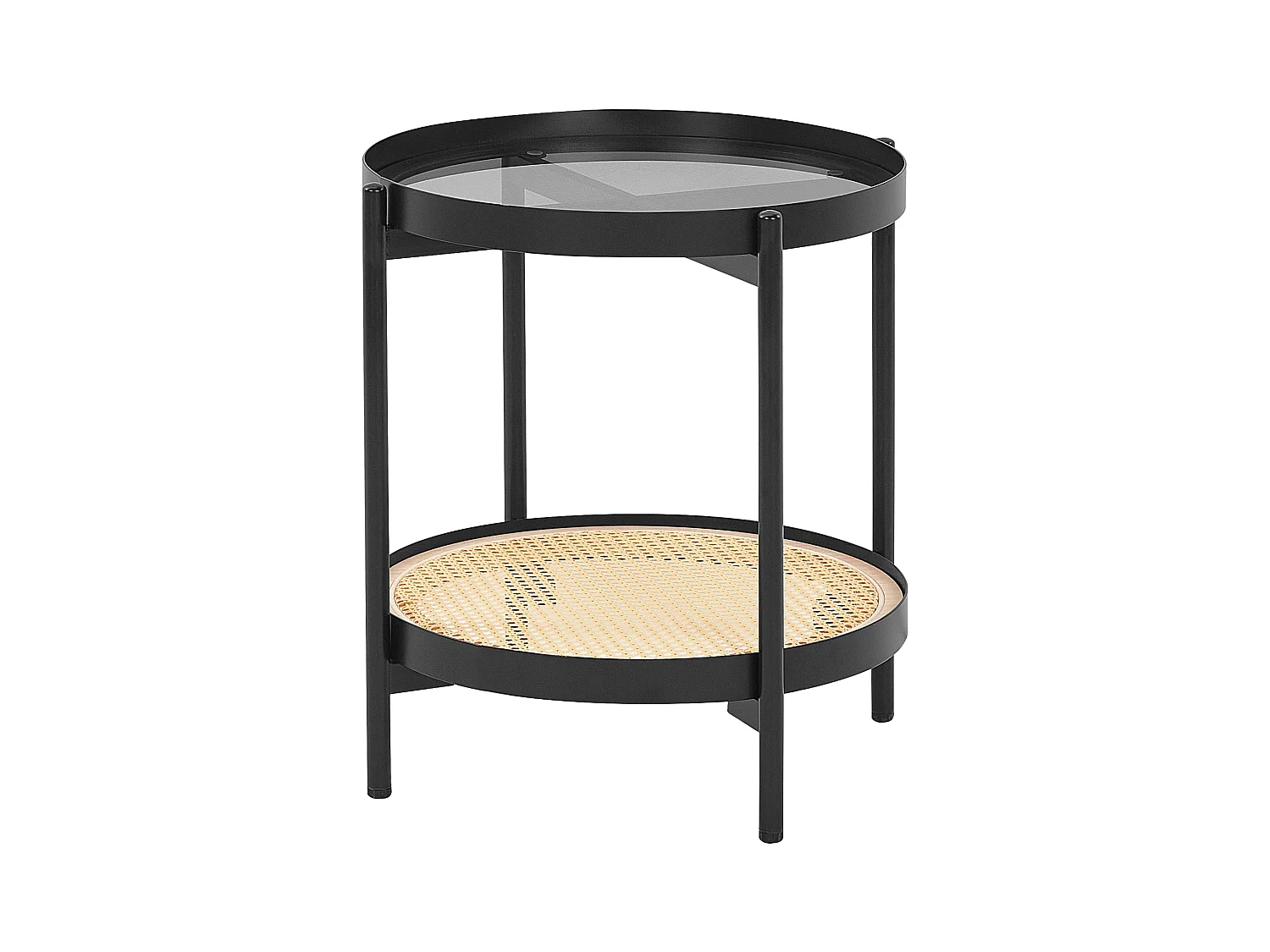 Tavolino RENO Metallo Nero