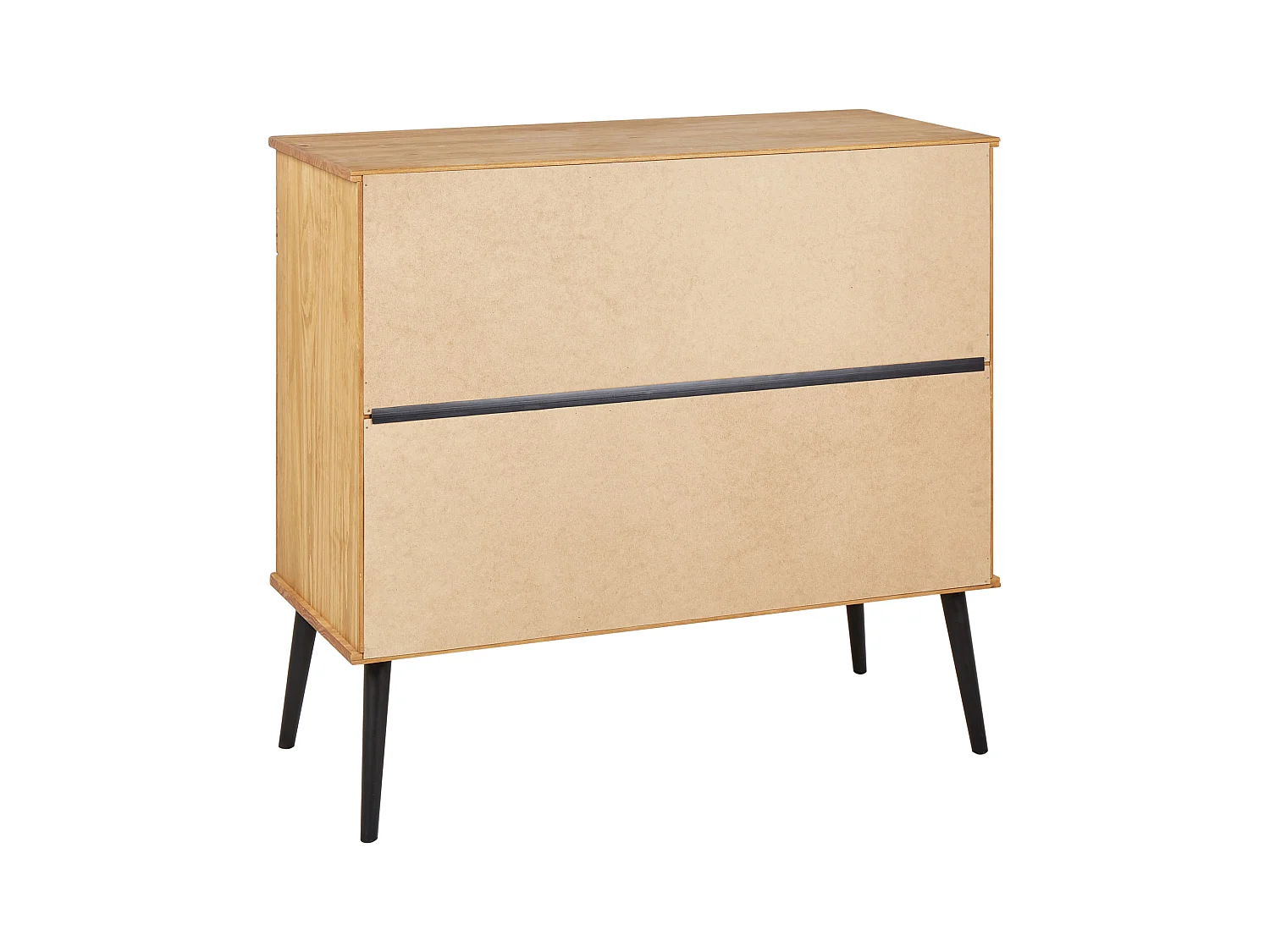 Commode 2 portes TIMMINS Bois de pin Marron