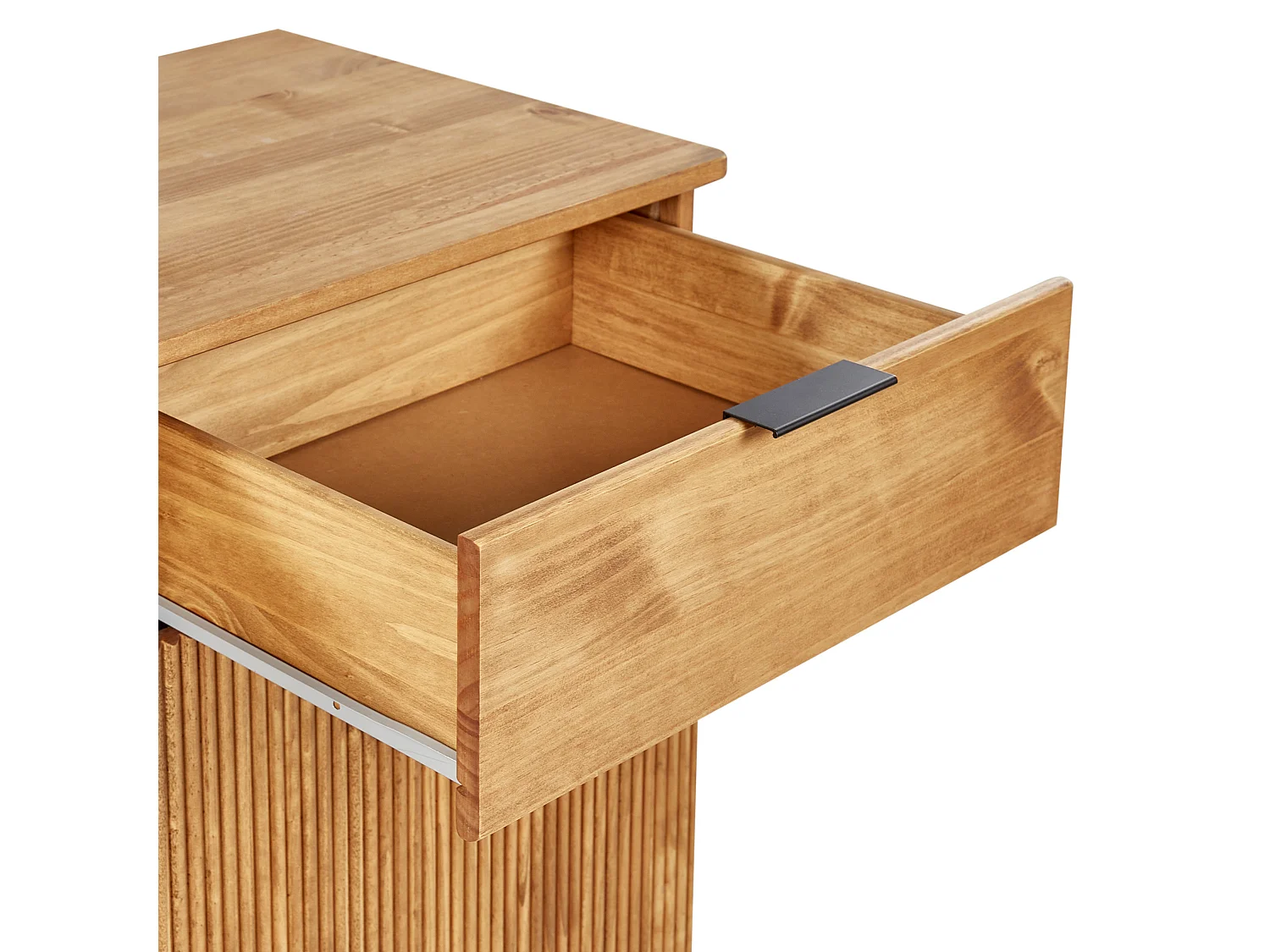 Commode 2 portes TIMMINS Bois de pin Marron