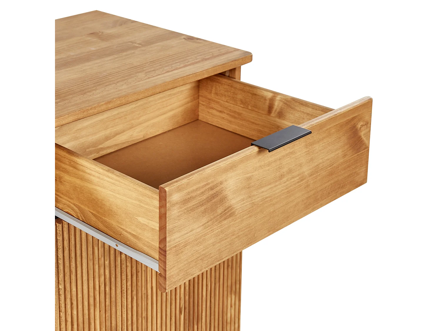 Dressoir met 2 deuren TIMMINS Dennenhout Bruin