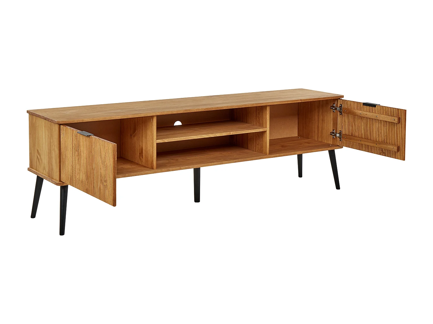 Móvel de TV TIMMINS Pinho Castanho