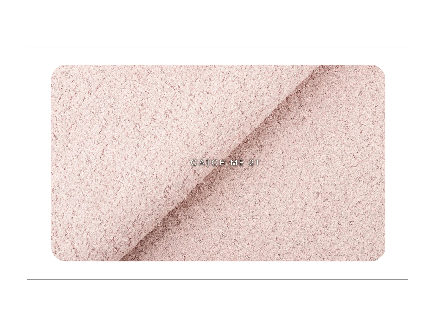 POLSTERBETT aus Polyester Elvert 120x200 cm, Hellrosa