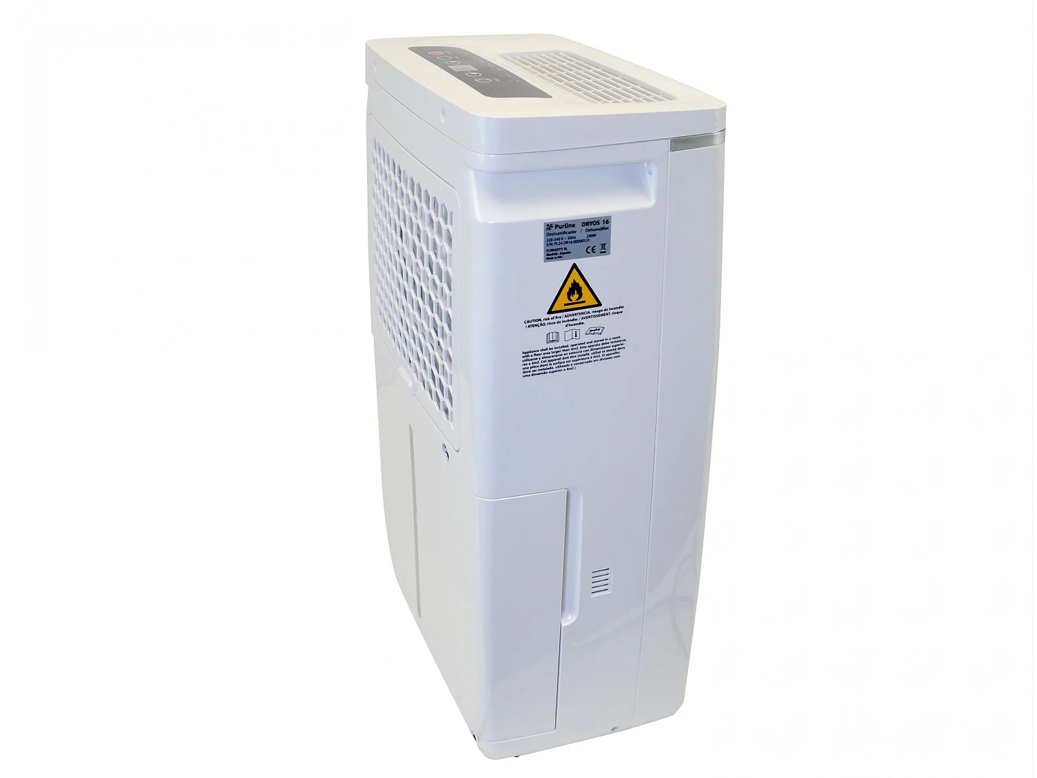 Déshumidificateur avec compresseur 16 l/d