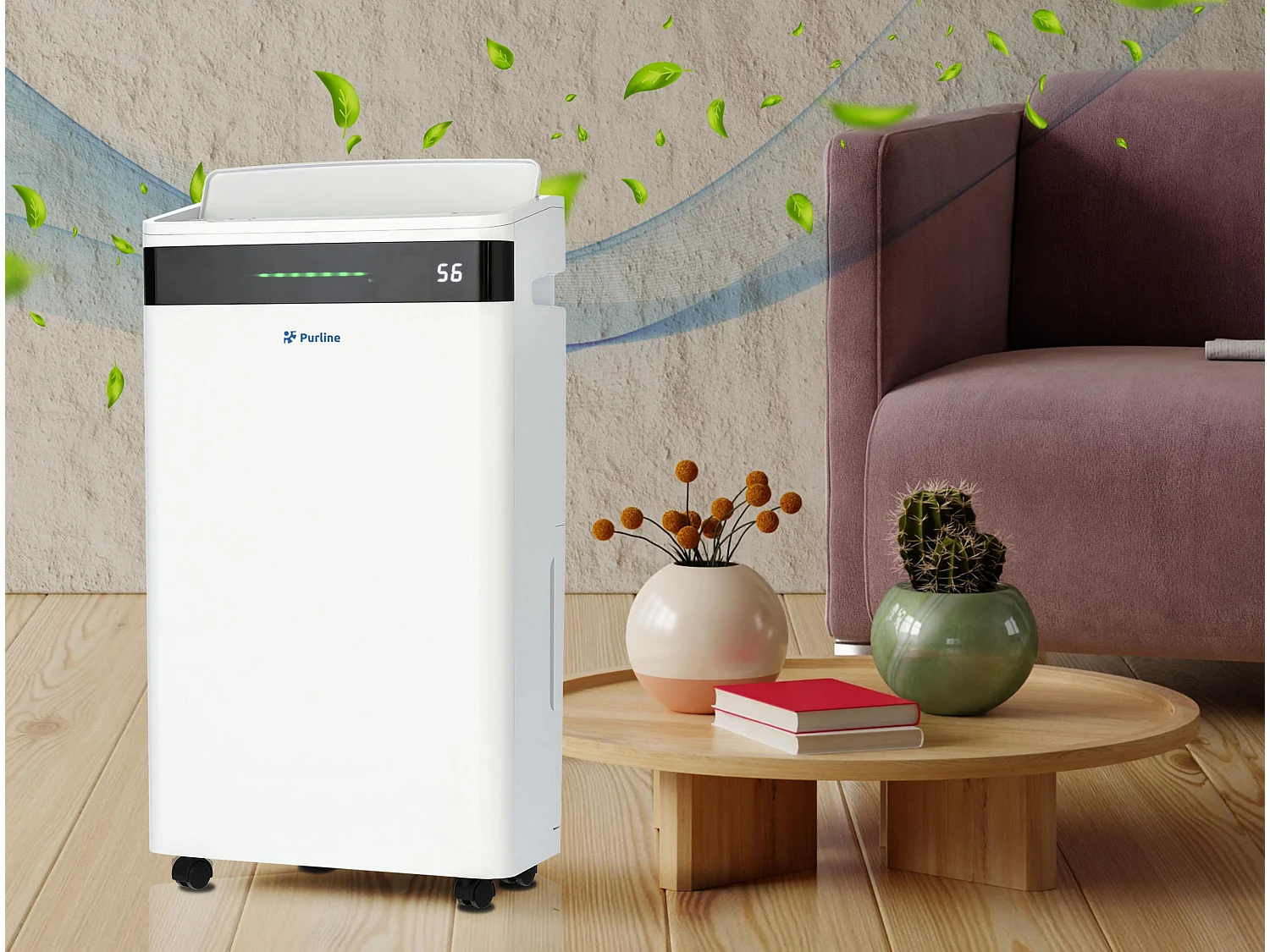 Deshumidificador con compresor de 20 l/d