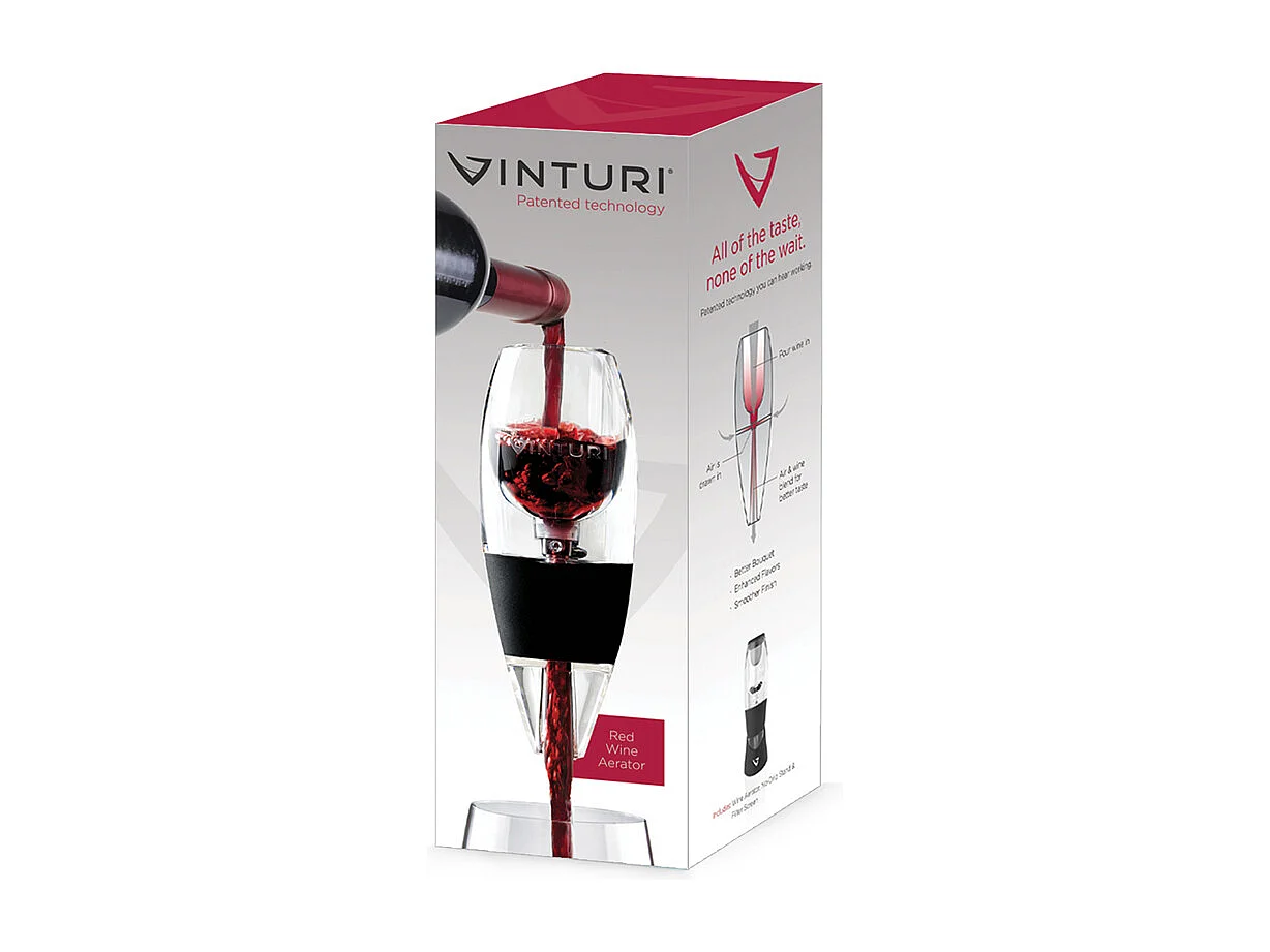 Aerateur vin rouge vinturi