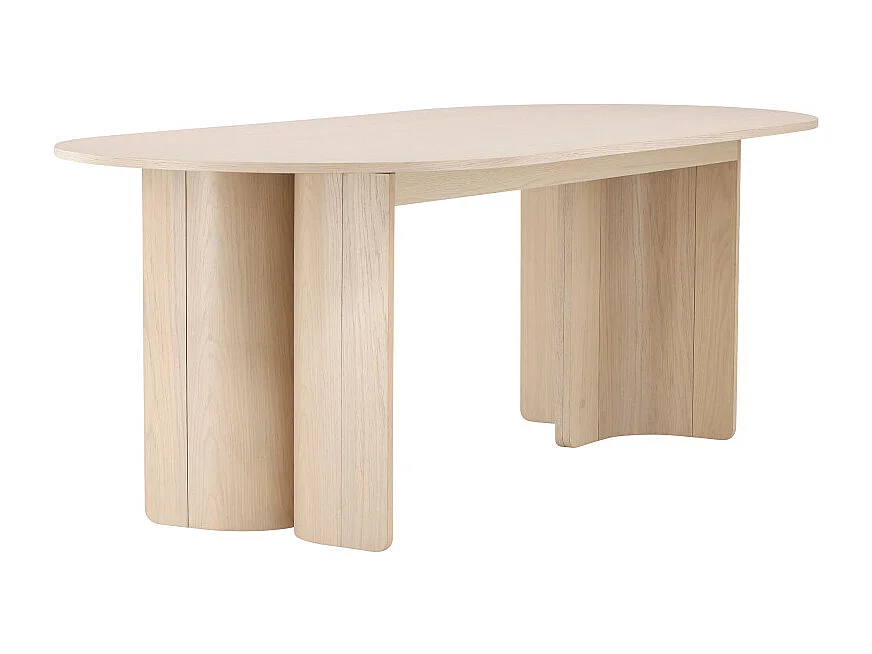 Table à Manger Design "Tyreso" 220cm Naturel