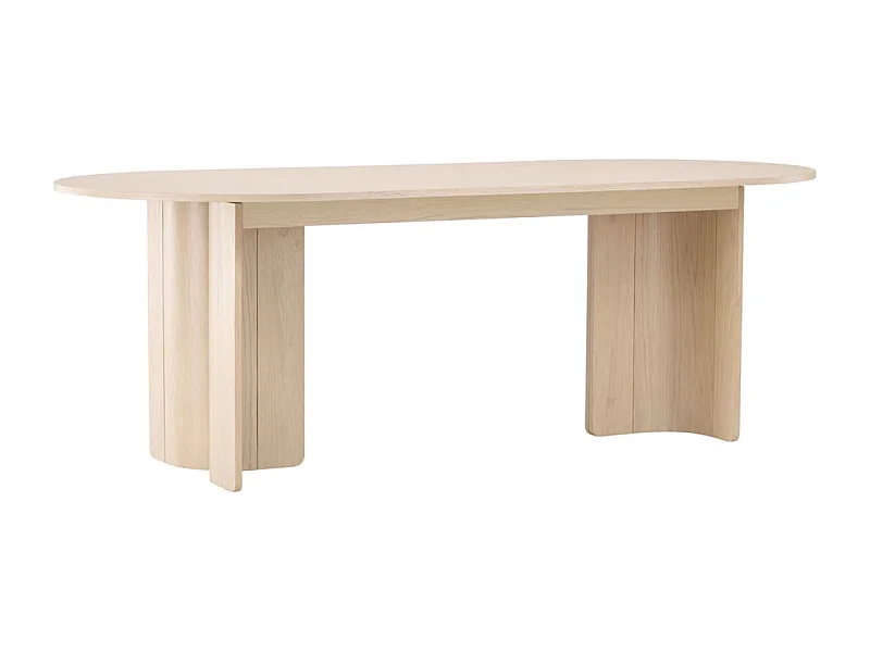 Table à Manger Design "Tyreso" 220cm Naturel
