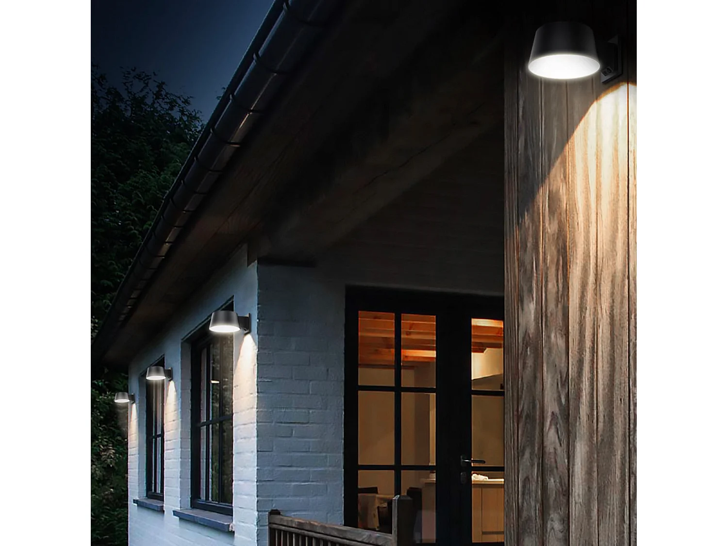 Applique mural solaire LOOPIN H10cm