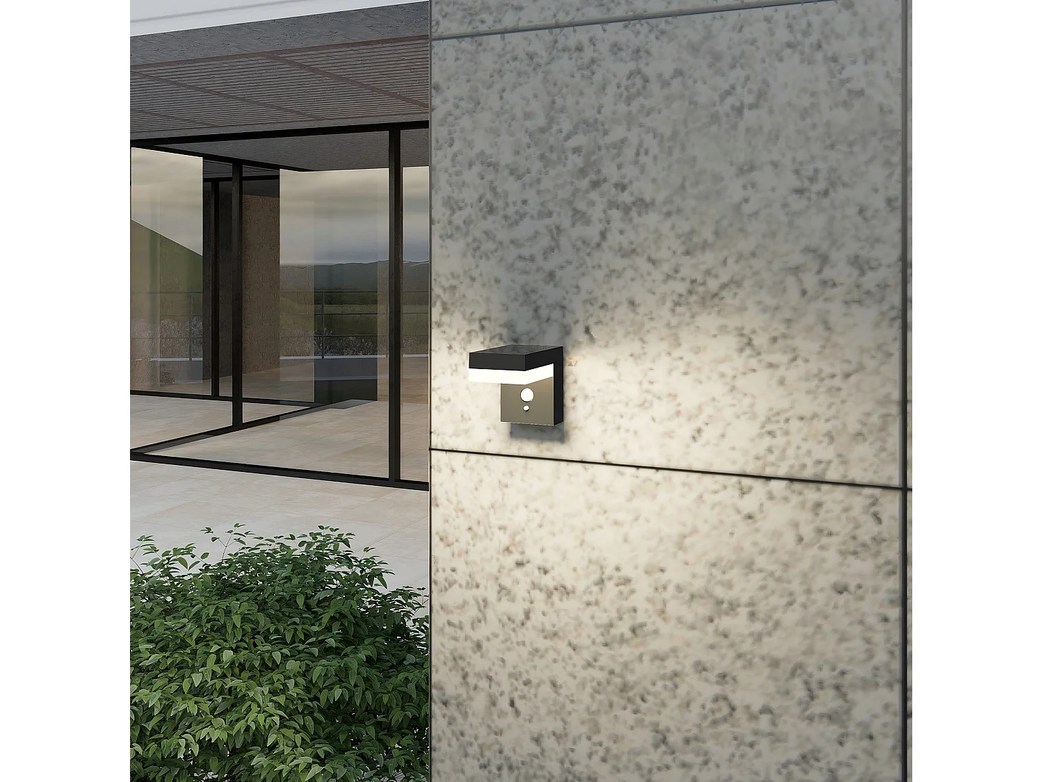 Applique murale solaire CENOVA WALL H13cm