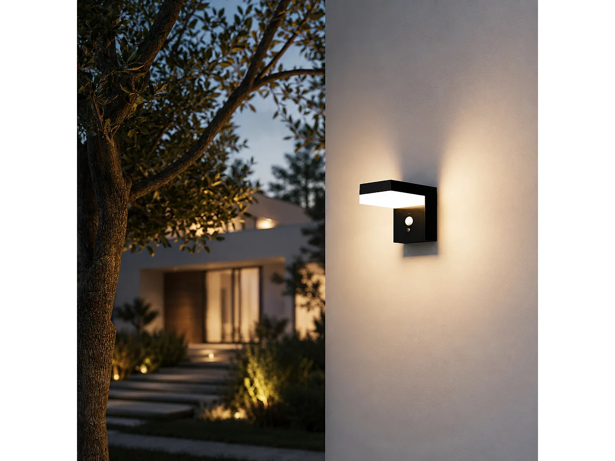 Applique murale solaire CENOVA WALL H13cm