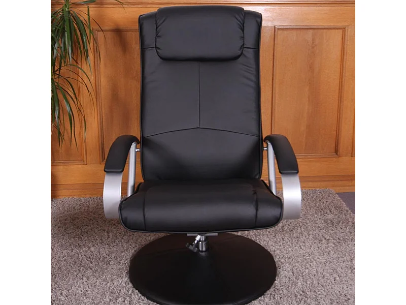 Fauteuil lounge TV relax noire 83 x 68 x 101 cm 04_0003630