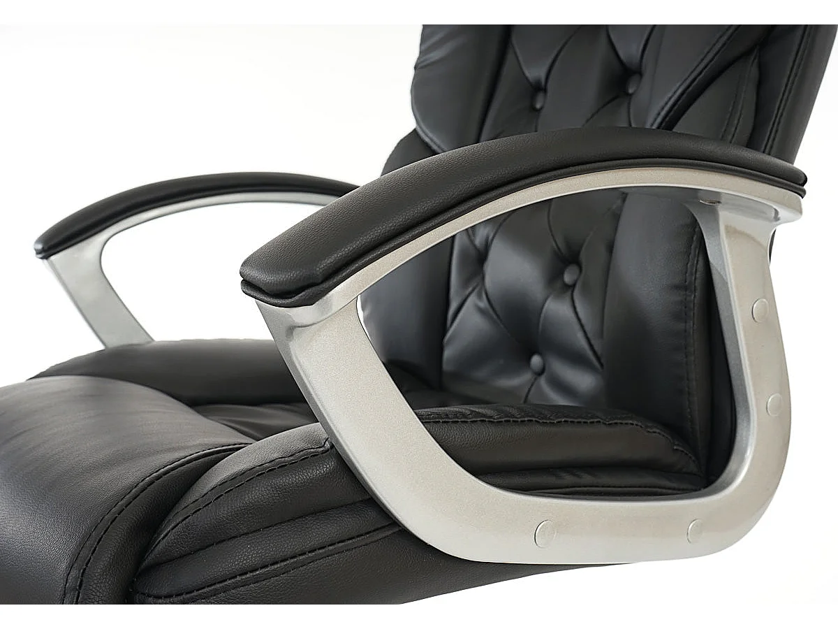 Fauteuil chaise de bureau noire 68 x 77 x 116 cm 04_0001907