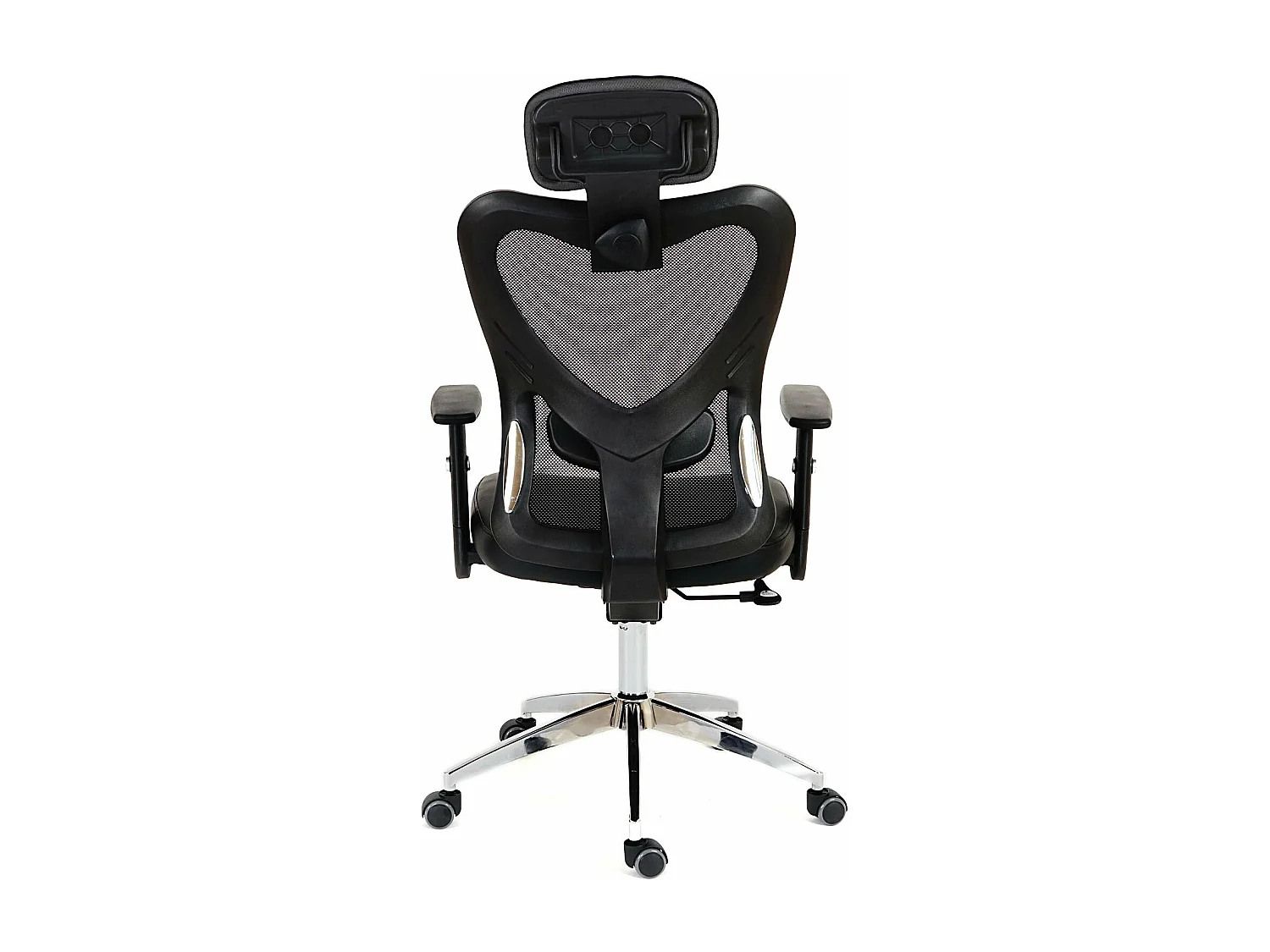 Fauteuil chaise de bureau grise 67 x 71 x 123 cm 04_0001902