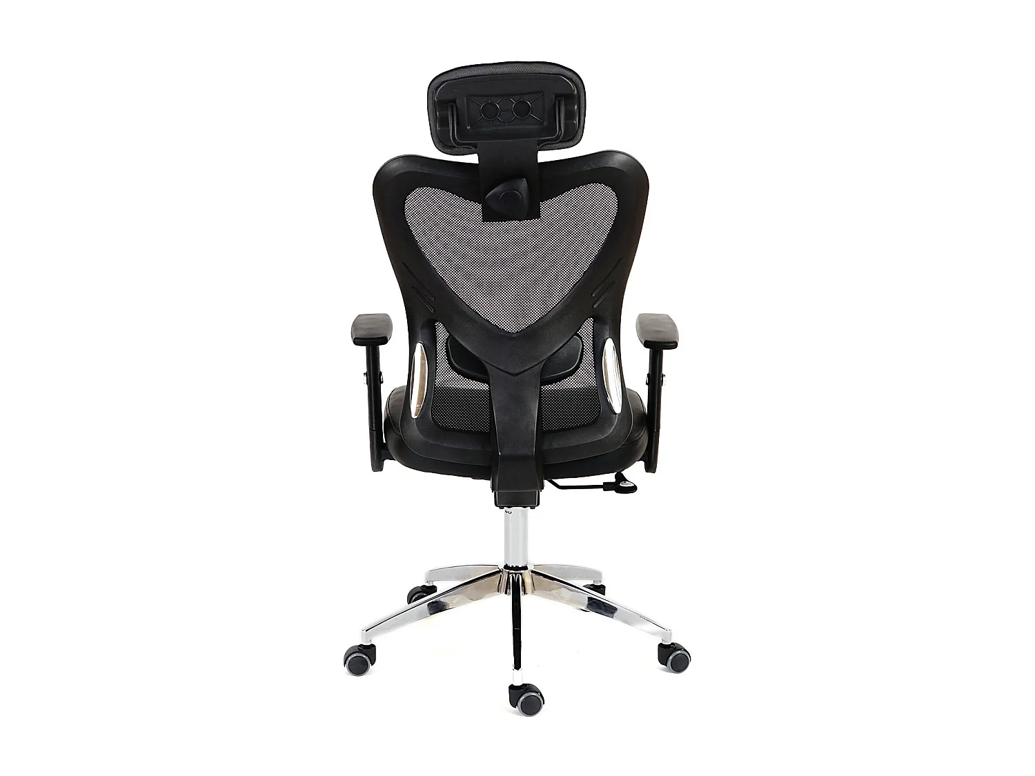 Fauteuil chaise de bureau grise 67 x 71 x 123 cm 04_0001902