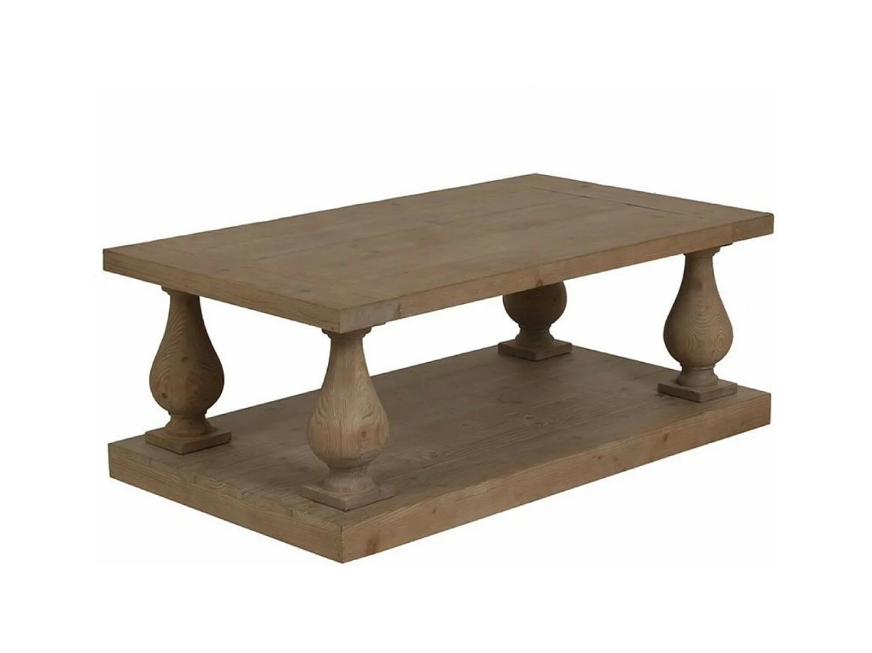 Table basse rectangulaire Bois Beige - Héritage Interior's