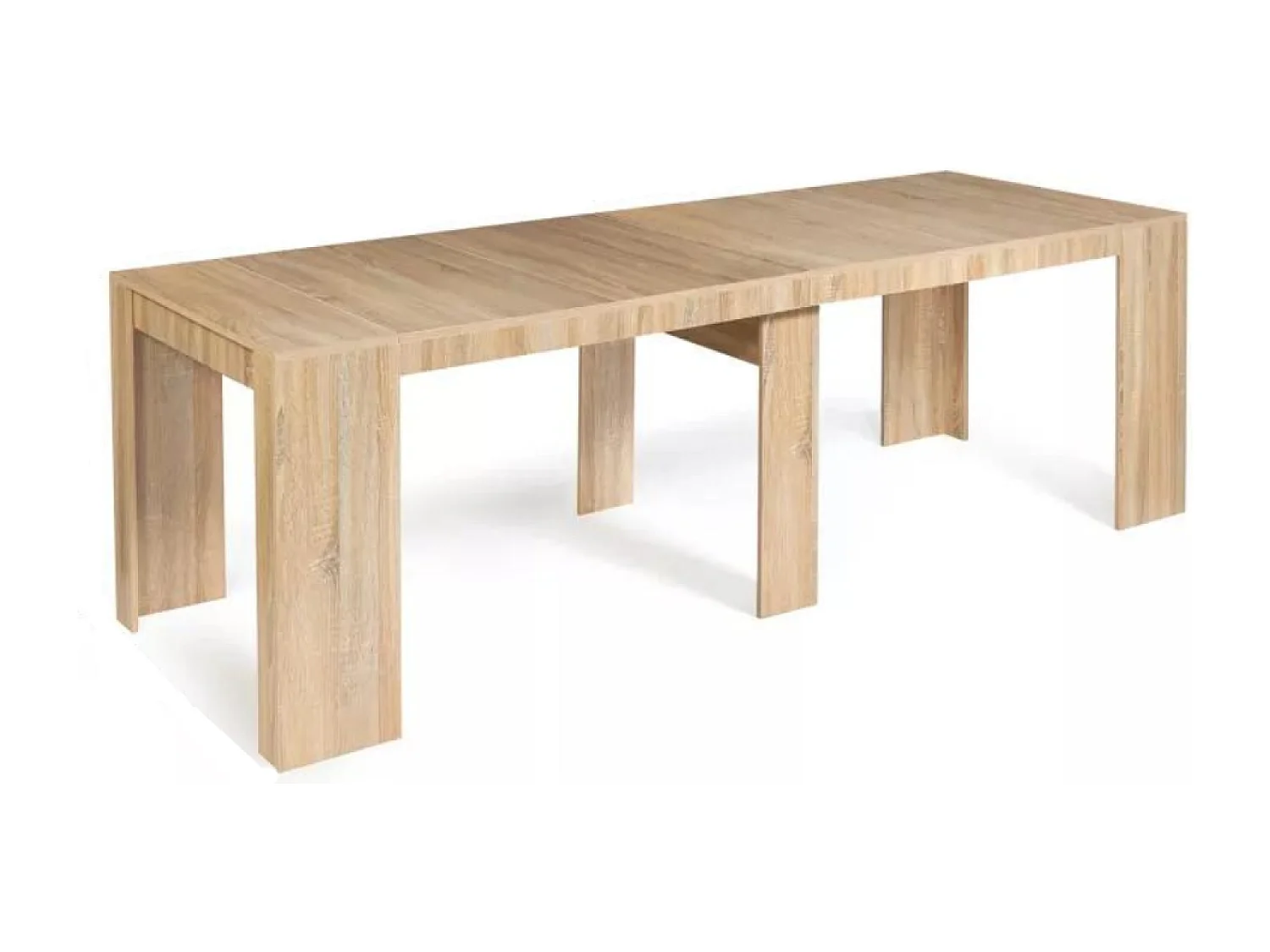 Table console extensible en bois - 3 m BELLI