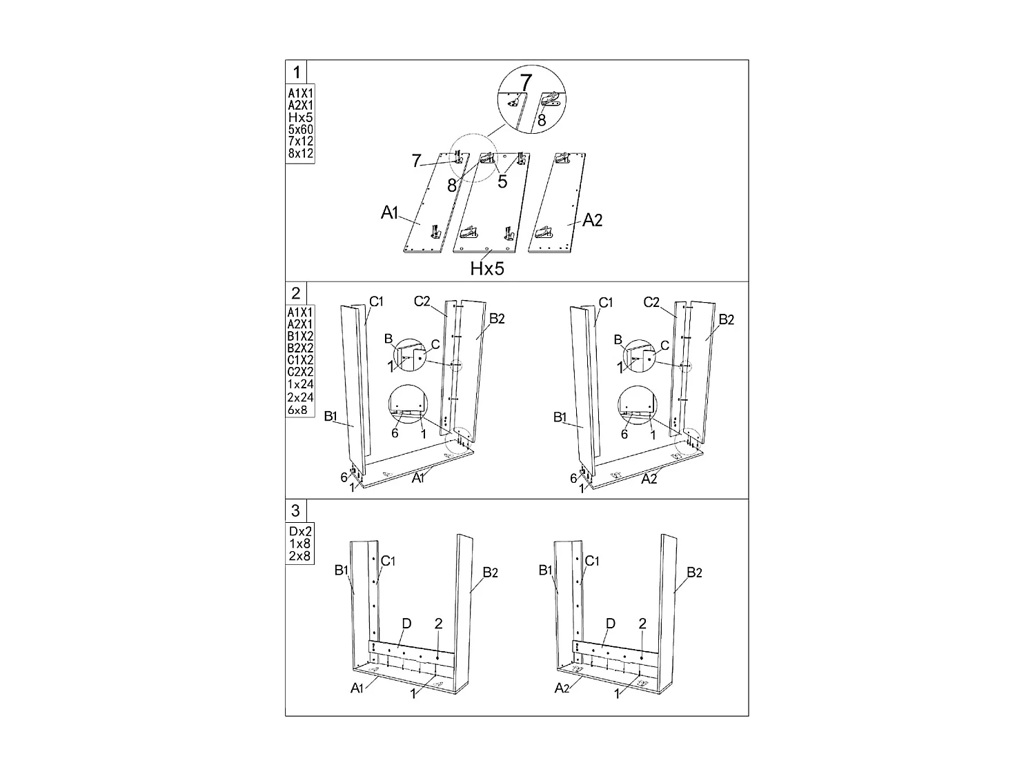 BELLI - Tavolo console estensibile in legno - 3 m