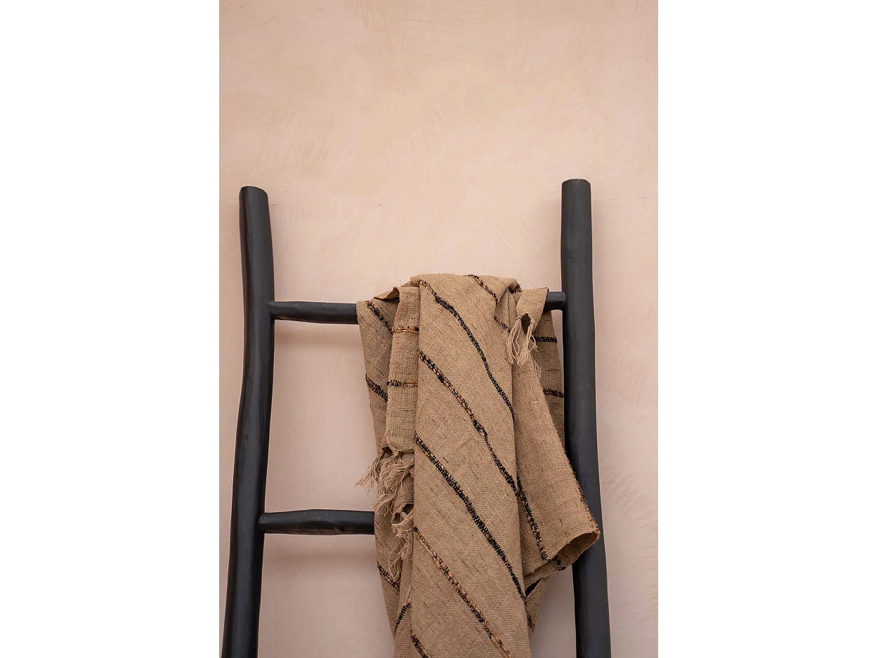 Das s'il vous Plaid - Beige Schwarz