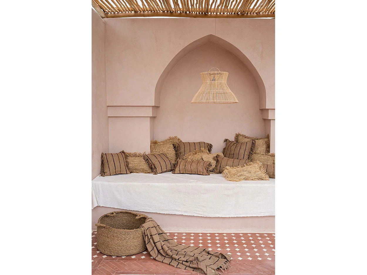 Das s'il vous Plaid - Beige Schwarz