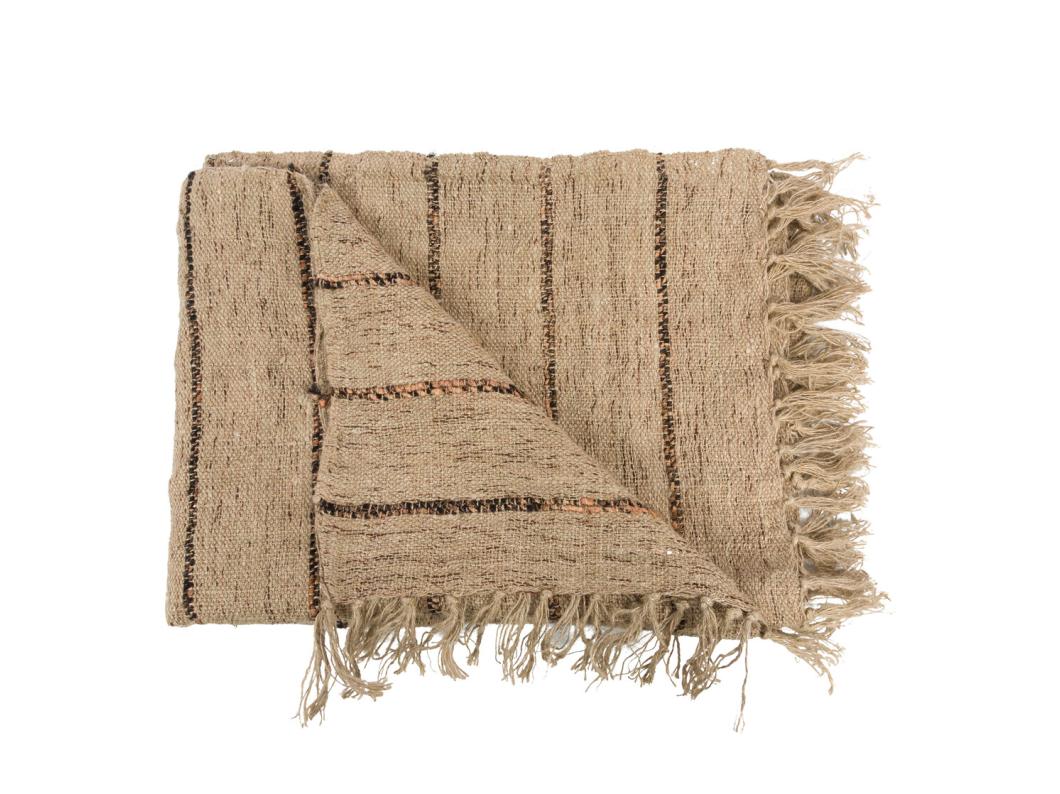 De S'il vous Plaid - Beige Zwart