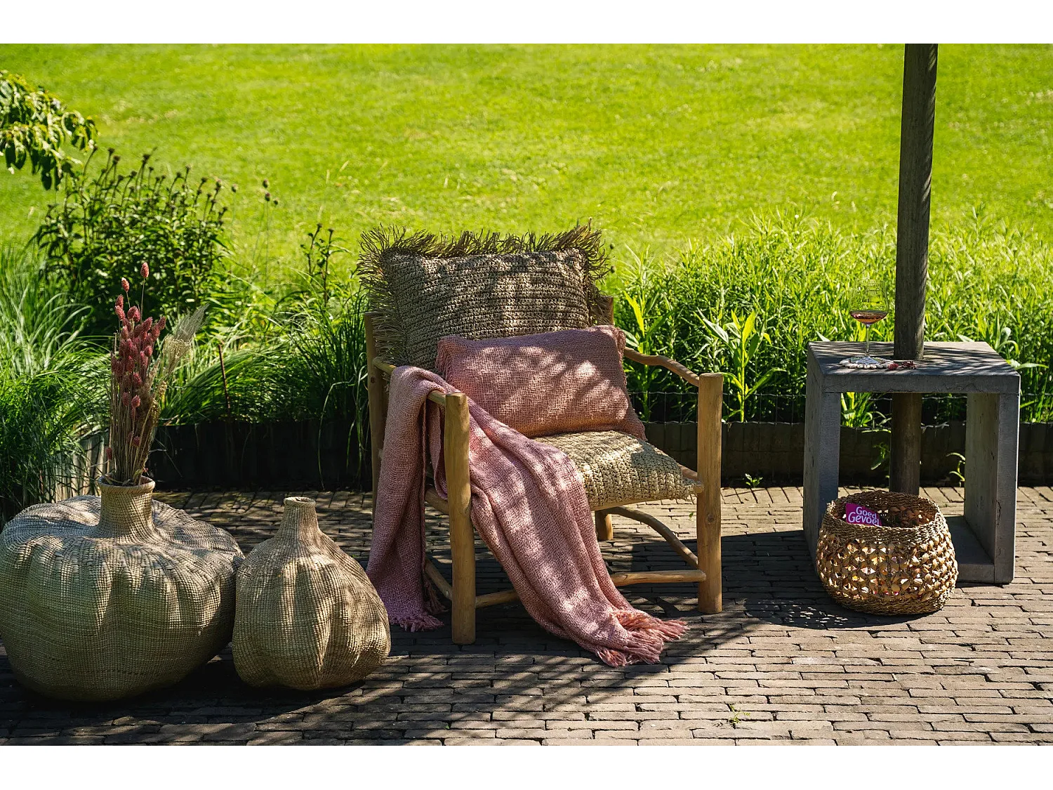 La Manta S'il Vous Plaid - Rosa Salmón