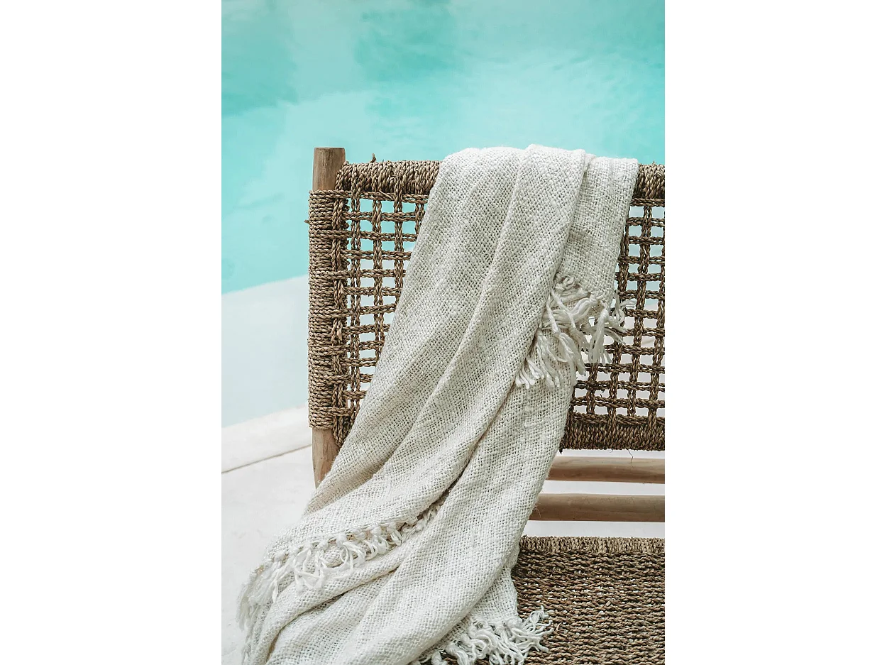 Coperta S'il Vous Plaid - Crema