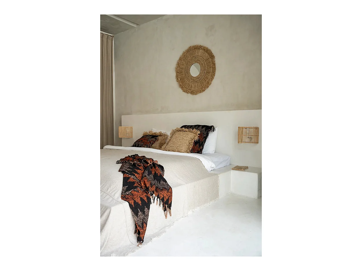 Le s'il vous Plaid - Black Orange