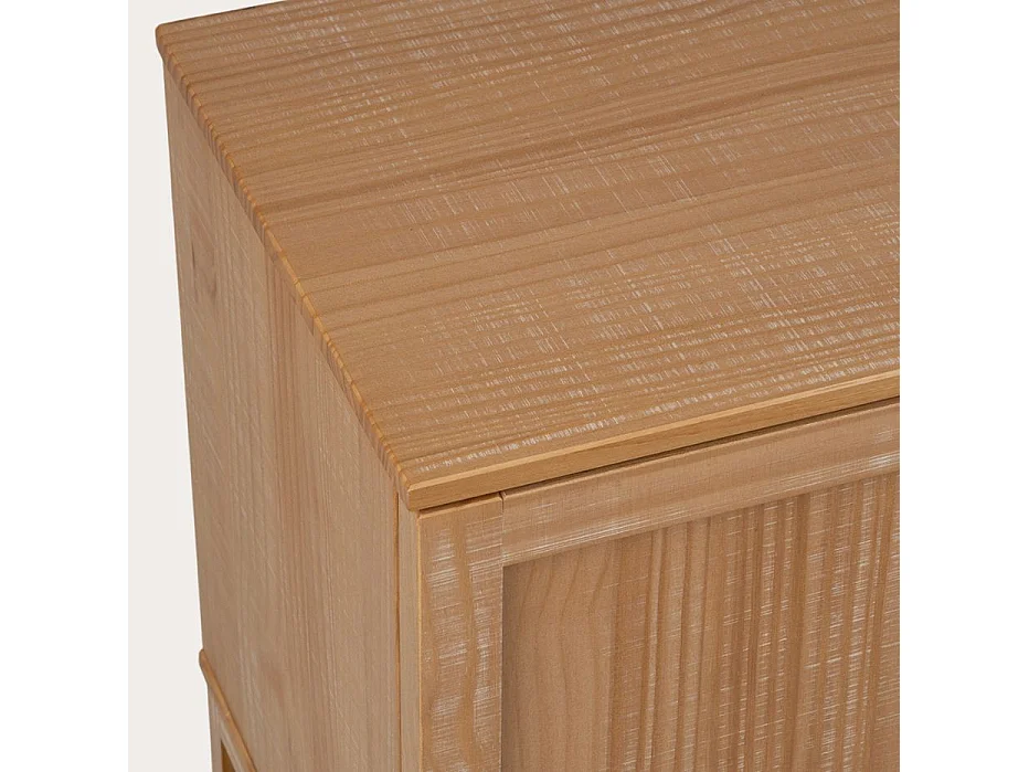 Meuble tv en bois massif HAÏTI 160x60