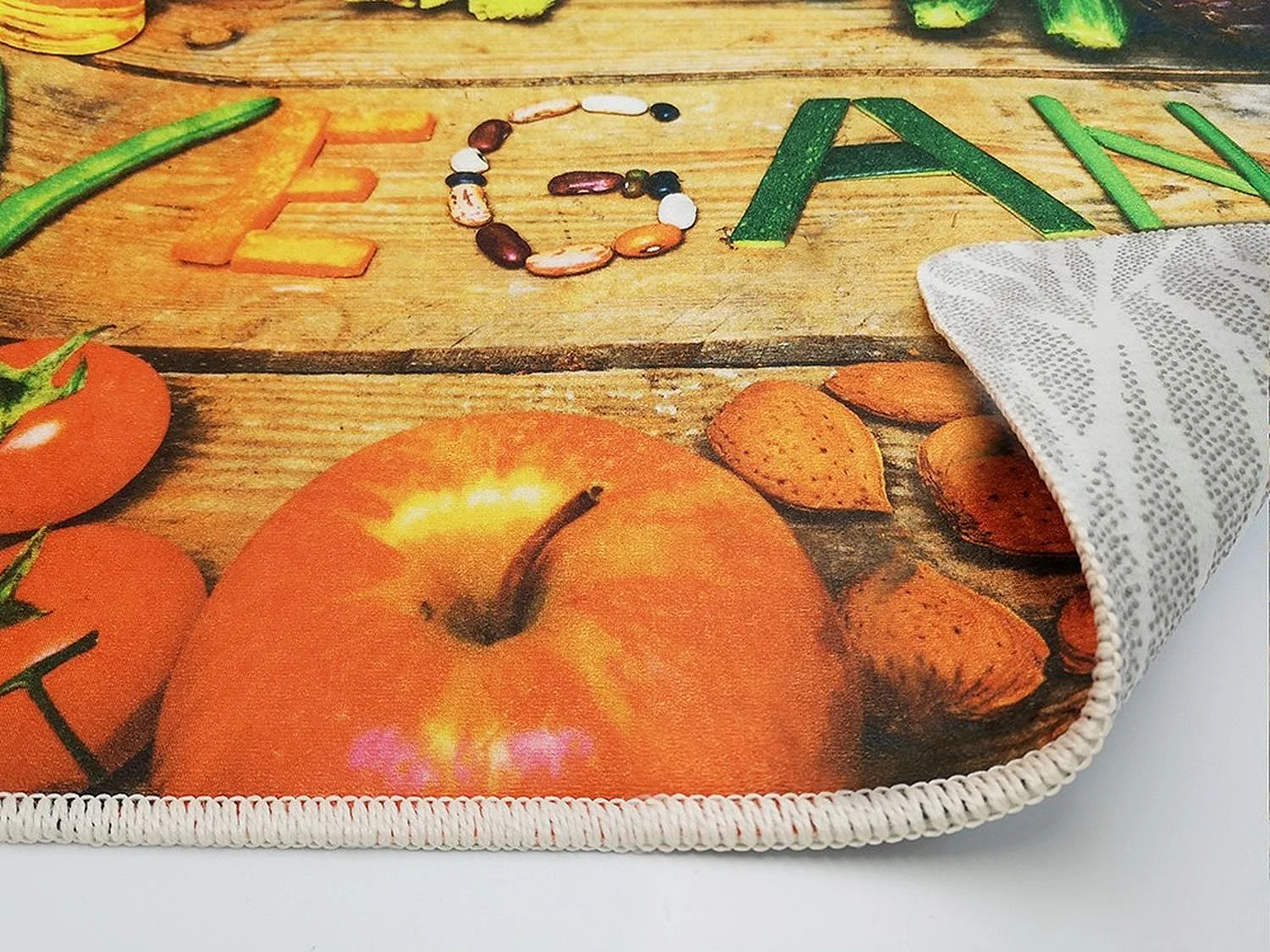 Tapis de cuisine 50x120 cm Polyester Kitch Veg