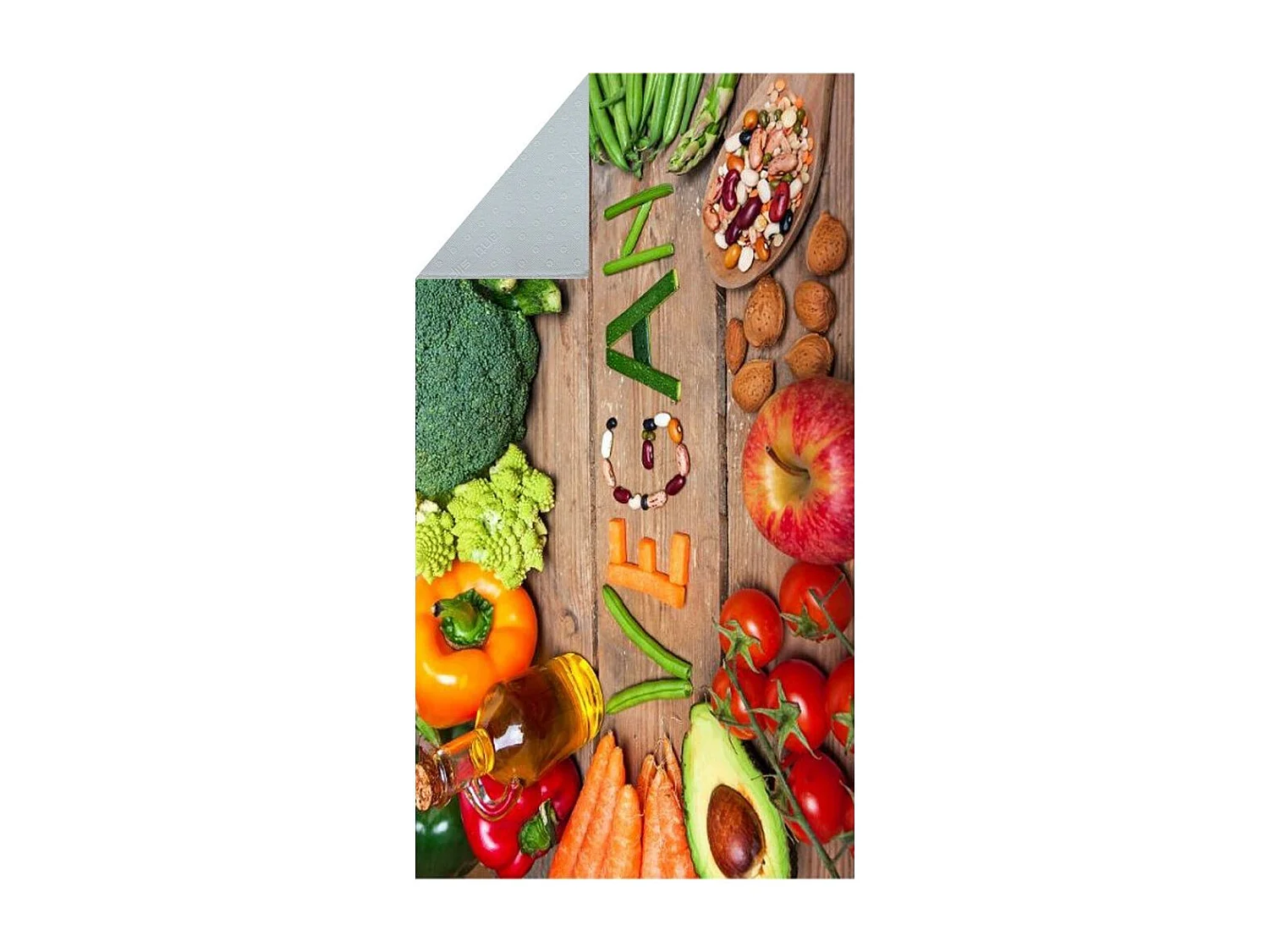 Tapis de cuisine 50x80 cm Polyester Kitch Veg