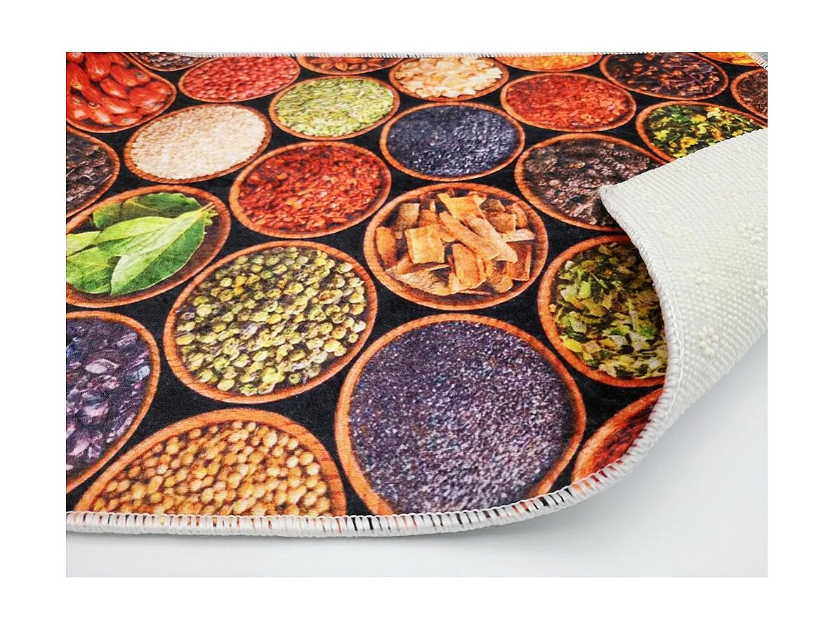 Tapis de cuisine 50x180 cm Polyester Kitch Misir
