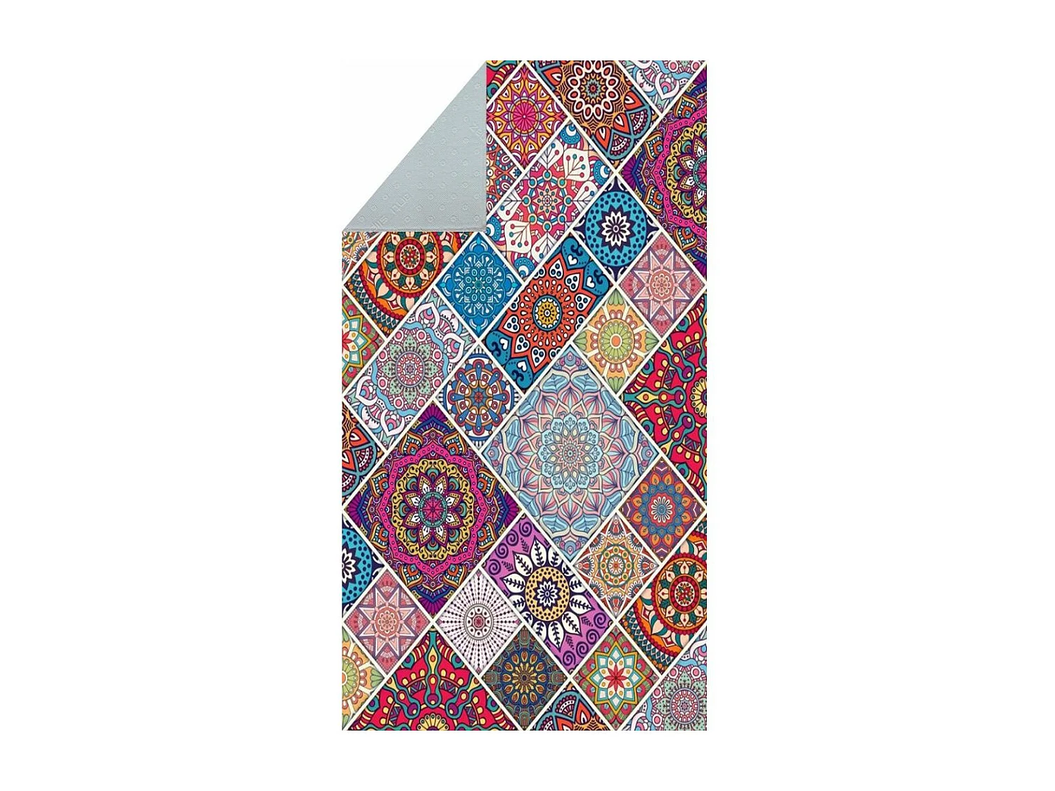 Tapis de cuisine 50x180 cm Polyester Multi Cha