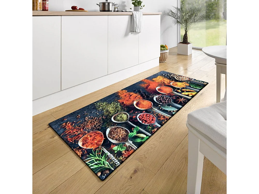 Tappeto da cucina Kitch Spic Housse De Rêve in poliestere 50x80 cm a motivi