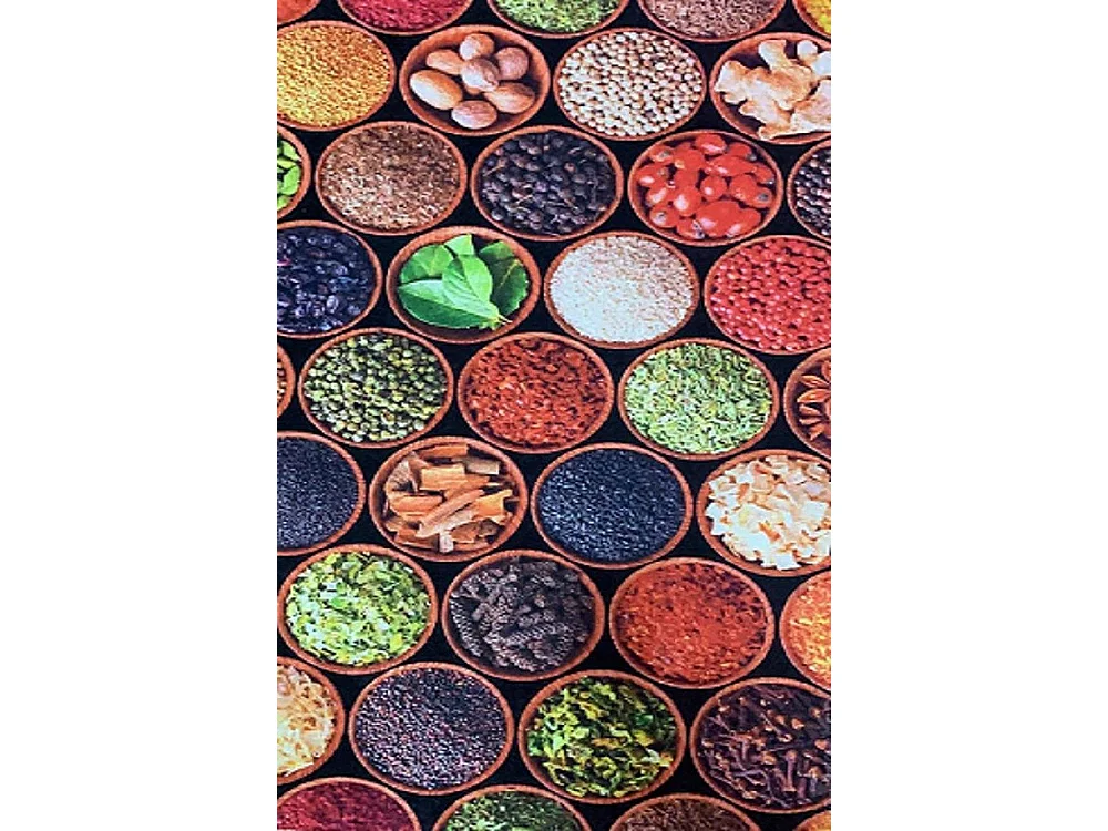 Tapis de cuisine 50x80 cm Polyester Kitch Misir