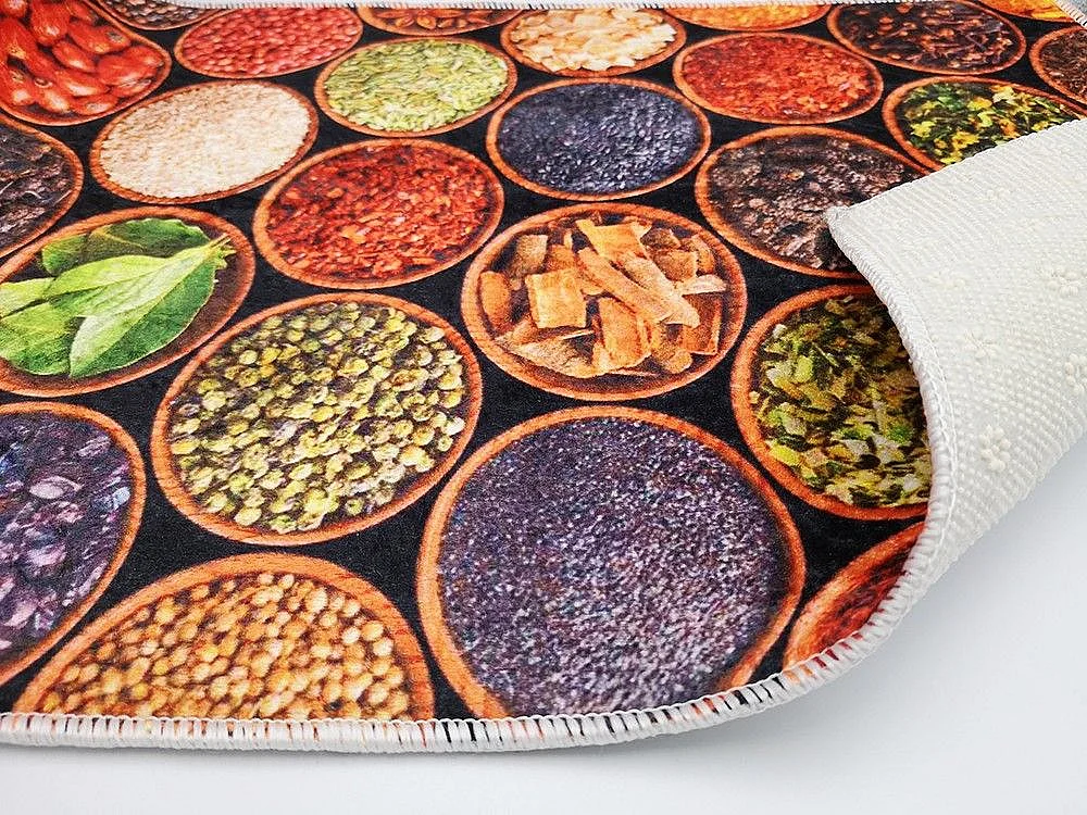 Tapis de cuisine 50x80 cm Polyester Kitch Misir