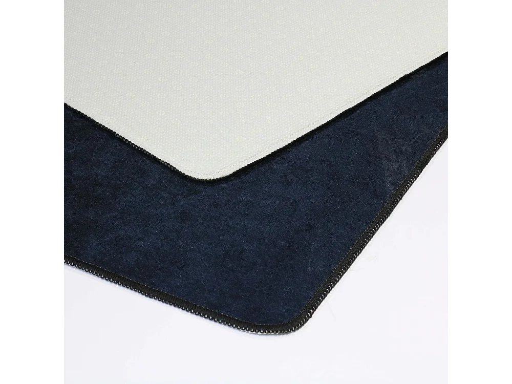 Dywanik dziecięcy z wzorem Marelle Noir 80x150 cm z poliestru