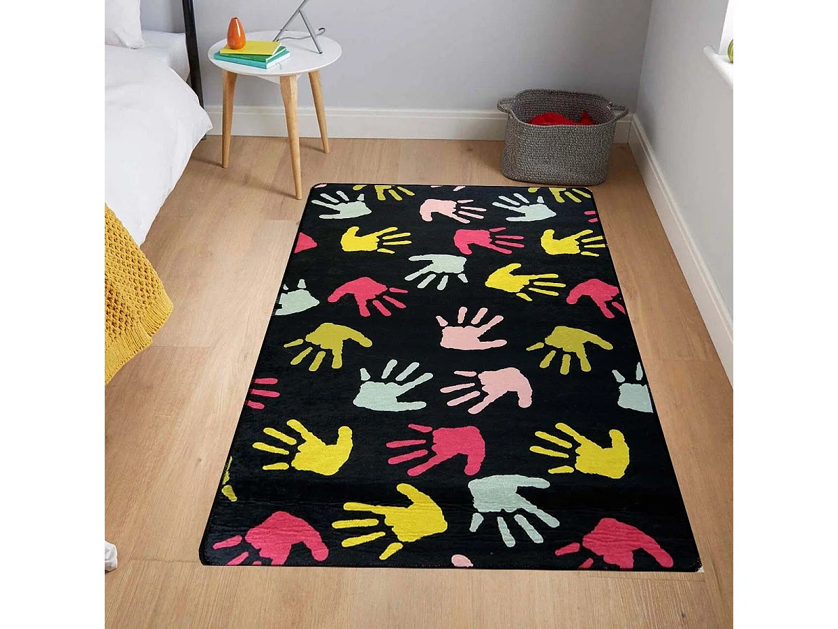 Tapis chambre enfant 80x150 cm Polyester Hand